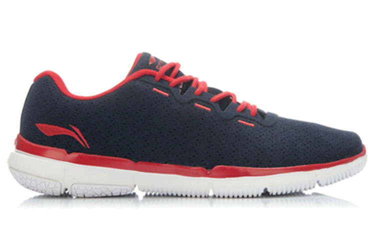 Order 리닝 통기성 좋은 네이비 로우탑 러닝화 (Li-ning breathable navy low-top running shoes) ACGJ035-4