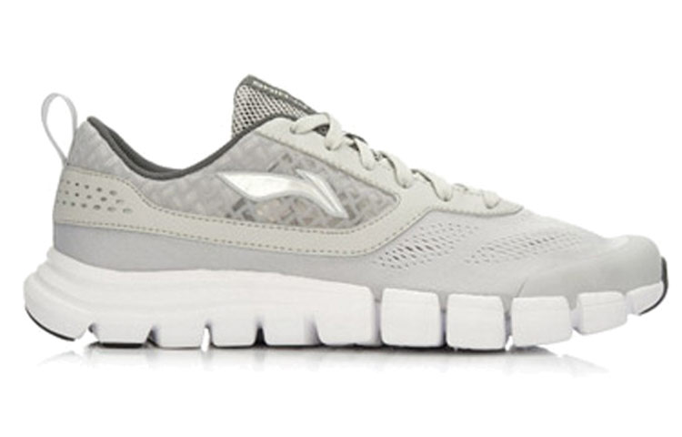 Order 李寧快適通気ローカットランニングシューズ「グレーホワイト」 ARKL005-2