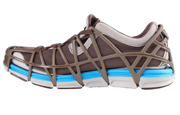 Li-Ning Comfort Breathable Low-Top Running Sneakers 'Brown' ACGF016-2