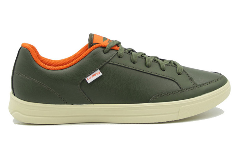 Order Li-Ning Comfort Ademend Lage Skate Schoen ''Legergroen'' ALAK095-4