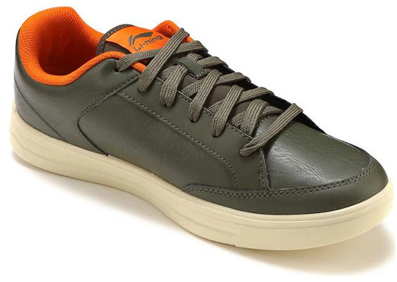 Li-Ning Comfort Ademend Lage Skate Schoen ''Legergroen'' ALAK095-4 Shop Li-Ning Comfort Ademend Lage Skate Schoen ''Legergroen'' ALAK095-4