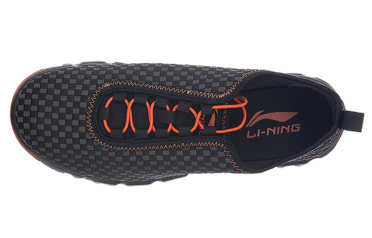 Lookbook 李宁舒适透气跑鞋‘黑色’ AHLH009-1