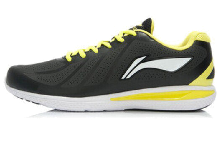 Li-Ning Comfort Breathable Running Shoes 'Black Green' ARHJ081-1