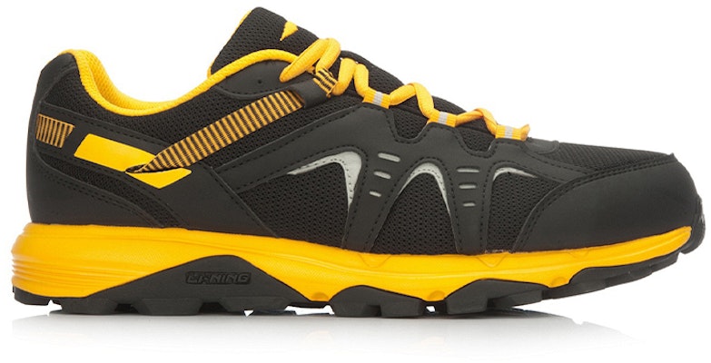 Li-Ning Comfort Breathable Running Shoes 'Black Yellow' AEEL015-1 Order Li-Ning Comfort Breathable Running Shoes 'Black Yellow' AEEL015-1