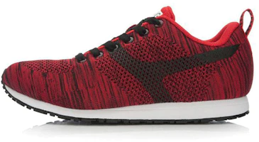 Li-Ning Comfort Breathable Running Shoes 'Red Black White' ALCK139-4 Li-Ning Comfort Breathable Running Shoes 'Red Black White' ALCK139-4