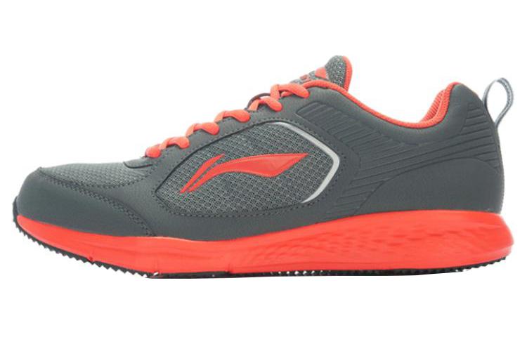 Li-Ning Comfort Breathable Running Sneakers 'Grey Orange' ARHJ003-1