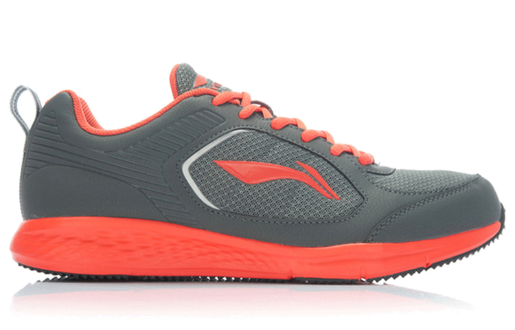 Li-Ning CMFT Breathable Running Sneakers 'Grey Orange' 圖 2