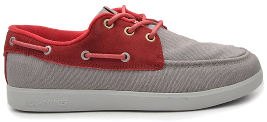 리닝 편안 통기성 내구 캐주얼 보드화 (회색/빨강) APCH021-2 Order 리닝 편안 통기성 내구 캐주얼 보드화 (회색/빨강) APCH021-2