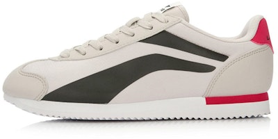 Li-Ning Comfort Breathable Wear-Resistant Casual Running Shoes 'Grey Black White' ARCL015-4 Li-Ning Comfort Breathable Wear-Resistant Casual Running Shoes 'Grey Black White' ARCL015-4