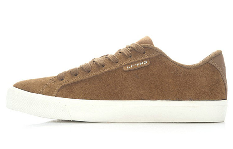 Li-Ning Comfort Casual Board Shoes 'Brown' ALCJ023-1