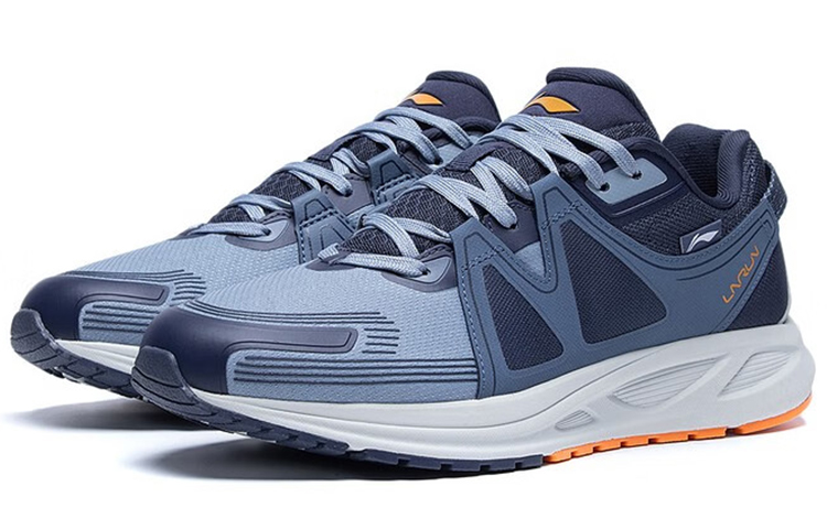 Lookbook Li-Ning Kasual Santai Jogger Rendah 'Biru' ARSS055-2