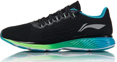 Li-Ning Comfort Casual Low 'Black Blue Green' ARHM077-4 Li-Ning Comfort Casual Low 'Black Blue Green' ARHM077-4