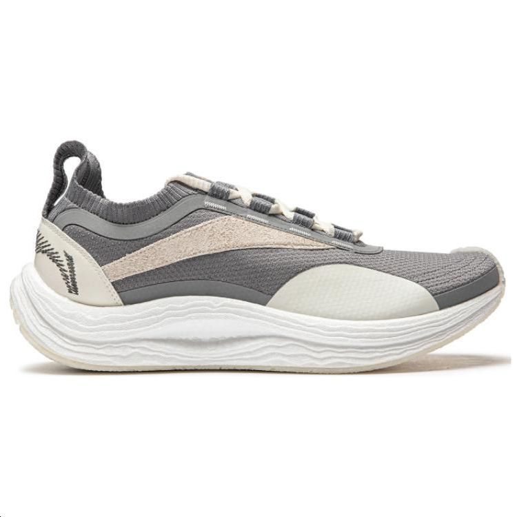 Order Li-Ning Kasual Selesa Rendah 'Kelabu Beige' AZGU021-2