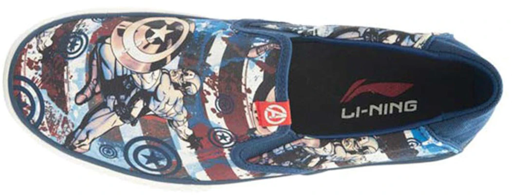 Li-Ning Kasual Rendah 'Putih Biru' ALAK069-2 Lookbook Li-Ning Kasual Rendah 'Putih Biru' ALAK069-2