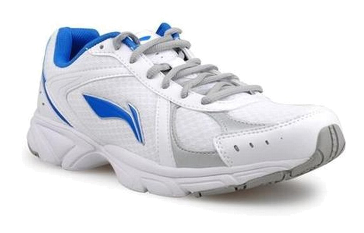 Lookbook 李宁舒适休闲低帮'白蓝灰' ARBJ055-1