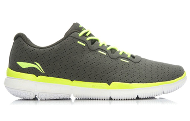 Order Li-Ning Comfort Casual Low 'White Green Grey' ACGJ035-3