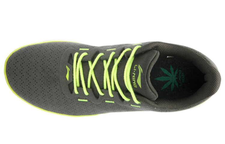 Shop Li-Ning Comfort Casual Low 'White Green Grey' ACGJ035-3