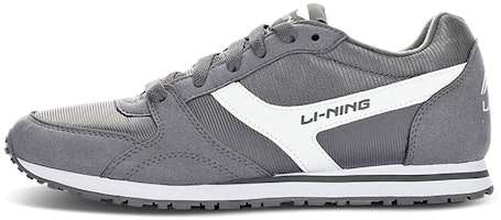 Li-Ning Comfort Casual Running Shoe 'Grey White' ALCH049-3 Li-Ning Comfort Casual Running Shoe 'Grey White' ALCH049-3
