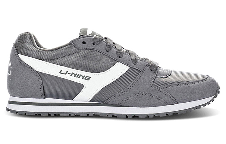 Order 李寧コンフォートランニングシューズ グレー/ホワイト ALCH049-3