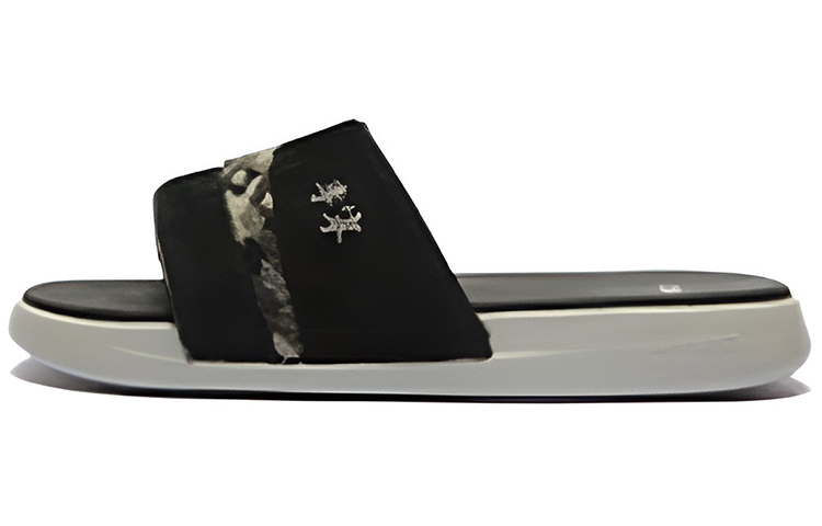 Li-Ning Comfort Casual Sports Slides 'Black' AZSS001-2