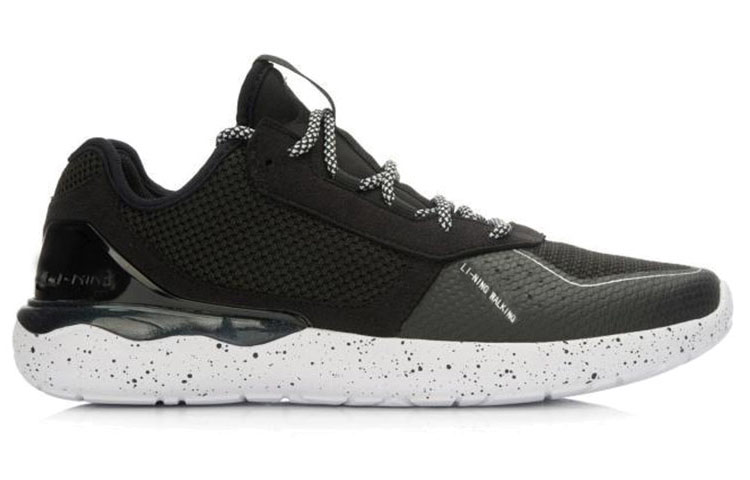 Order Li-Ning Comfort Classic Low 'Negro Blanco' ACGL035-1