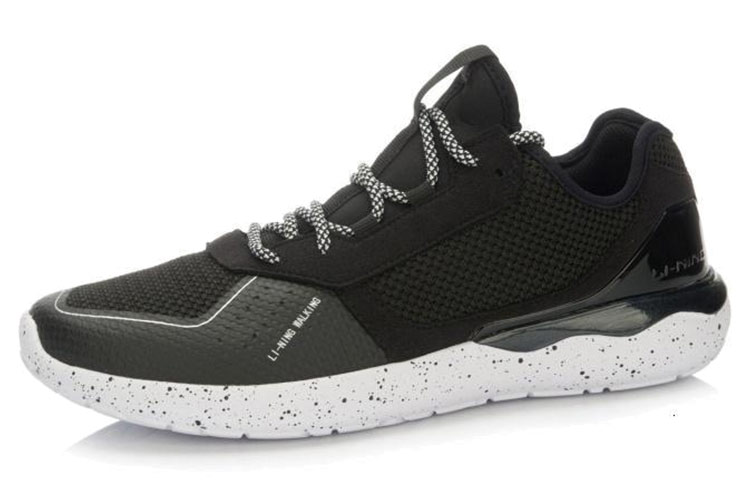 Lookbook Li-Ning Comfort Classic Low 'Negro Blanco' ACGL035-1