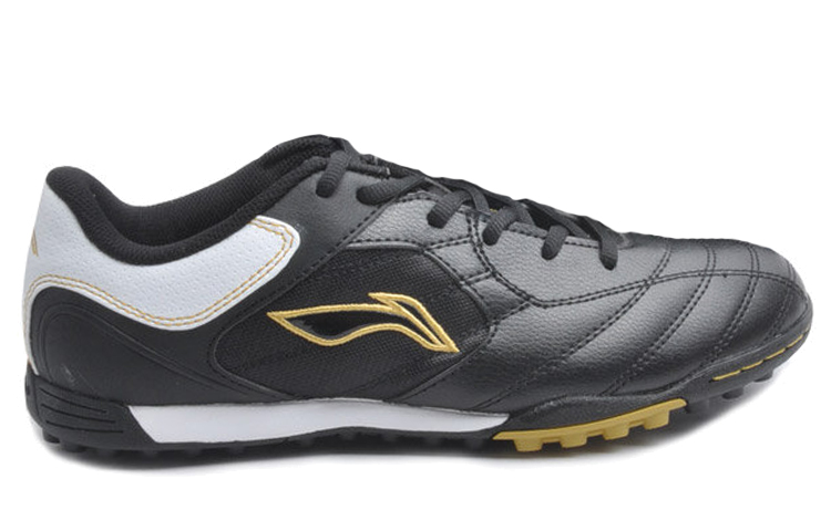 Order Zapatos de Fútbol Li-Ning Comfort 'Negro Blanco Oro' ASTG009-1
