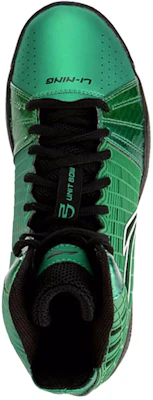 Li-Ning Kasut Bola Keranjang Tinggi 'Hitam Hijau' ABPH063-4 Shop Li-Ning Kasut Bola Keranjang Tinggi 'Hitam Hijau' ABPH063-4