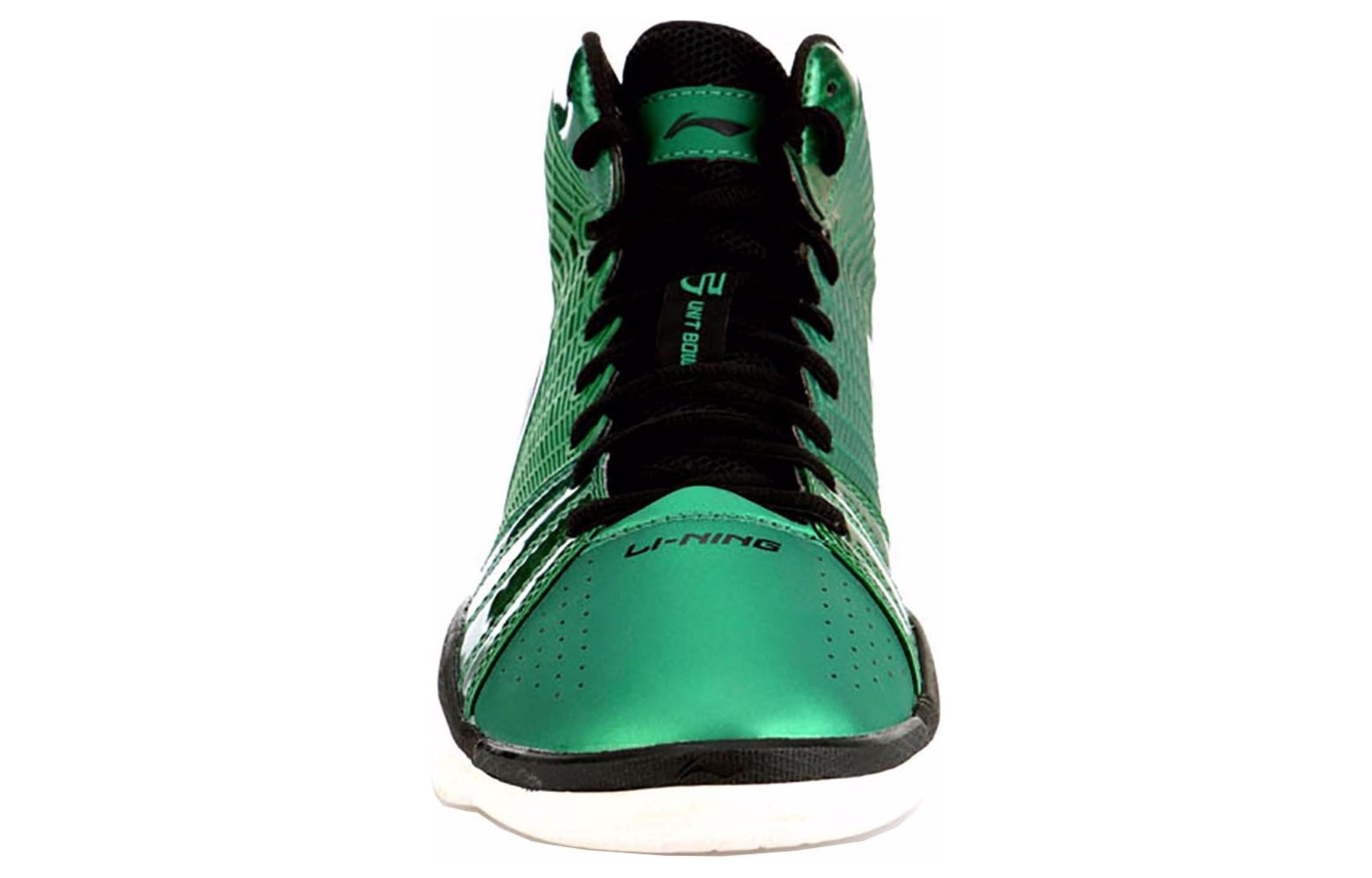 Purchase Li-Ning Kasut Bola Keranjang Tinggi 'Hitam Hijau' ABPH063-4