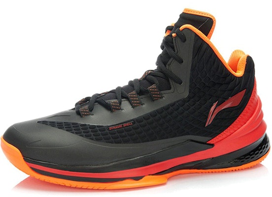 Li-Ning Comfort High-Top Basketball 'Black Orange' ABAK003-1 Lookbook Li-Ning Comfort High-Top Basketball 'Black Orange' ABAK003-1
