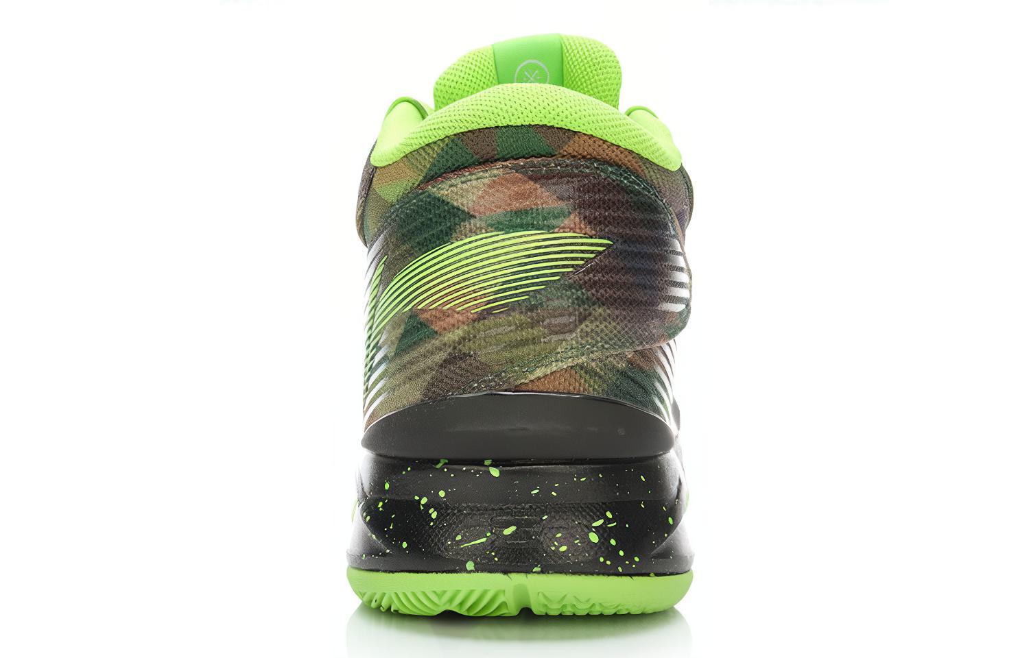Shop Li-Ning Comfort High-Top Basket 'Hijau Militer' ABAK025-5