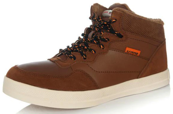 Li-Ning Comfort Kasut High-Top Board 'Coklat' ALAH087-2 Lookbook Li-Ning Comfort Kasut High-Top Board 'Coklat' ALAH087-2