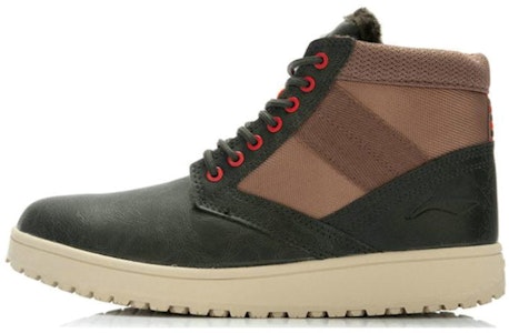 Li-Ning Comfort High-Top Kasual 'Hitam Coklat' ALAJ067-3 Buy Li-Ning Comfort High-Top Kasual 'Hitam Coklat' ALAJ067-3