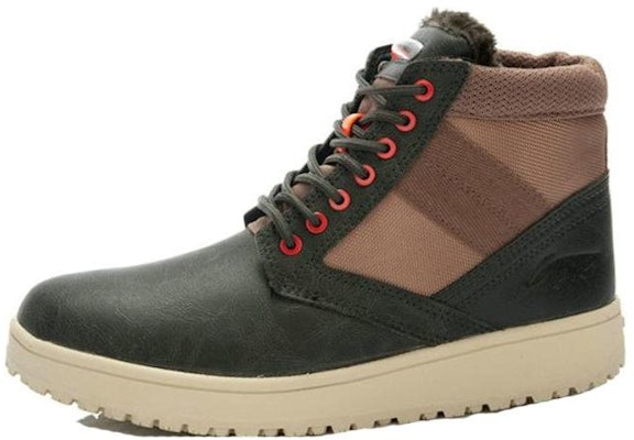 Li-Ning Comfort High-Top Casual 'Black Brown' ALAJ067-3 Lookbook Li-Ning Comfort High-Top Casual 'Black Brown' ALAJ067-3