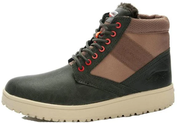 Li-Ning Comfort High-Top Kasual 'Hitam Coklat' ALAJ067-3 Lookbook Li-Ning Comfort High-Top Kasual 'Hitam Coklat' ALAJ067-3