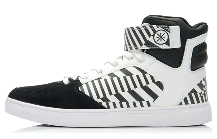 Li-Ning Comfort High-Top Retro Basketball 'White Black' ABCK001-1