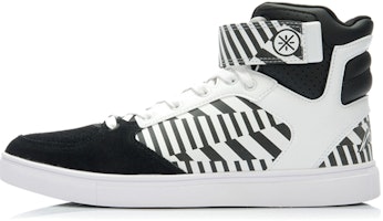 Li-Ning Comfort High-Top Retro Basketball 'White Black' ABCK001-1 Li-Ning Comfort High-Top Retro Basketball 'White Black' ABCK001-1