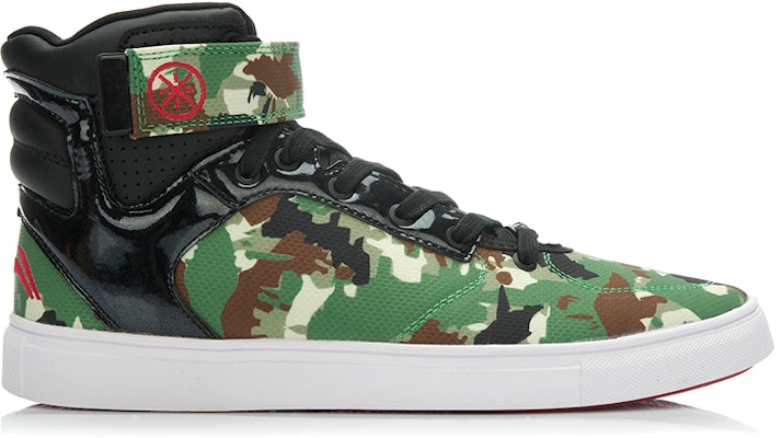 Li-Ning Comfort High-Top Retro Basketball Shoes 'Green Camo' ABCK001-4 Order Li-Ning Comfort High-Top Retro Basketball Shoes 'Green Camo' ABCK001-4