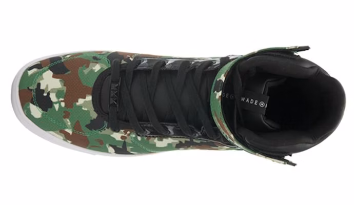 Li-Ning Comfort High-Top Retro Basketball Shoes 'Green Camo' ABCK001-4 Lookbook Li-Ning Comfort High-Top Retro Basketball Shoes 'Green Camo' ABCK001-4
