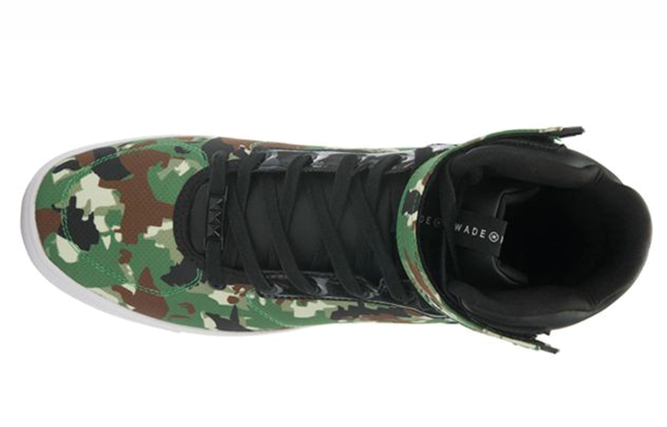 Lookbook 李寧コンフォートハイカットレトロバスケ(緑迷彩) ABCK001-4