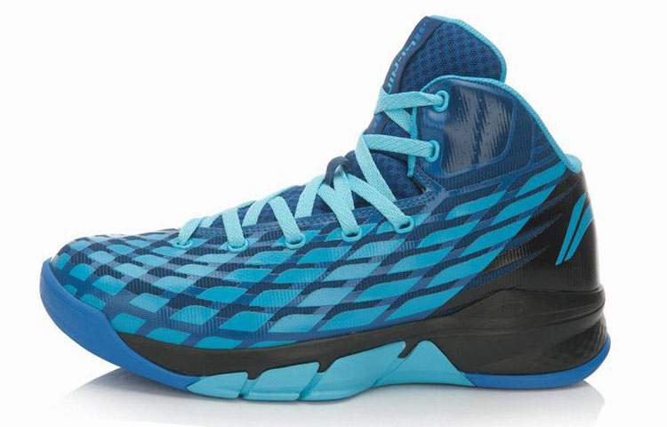 Li-Ning Comfort High-Top Running 'Blue Black' ABFK033-3