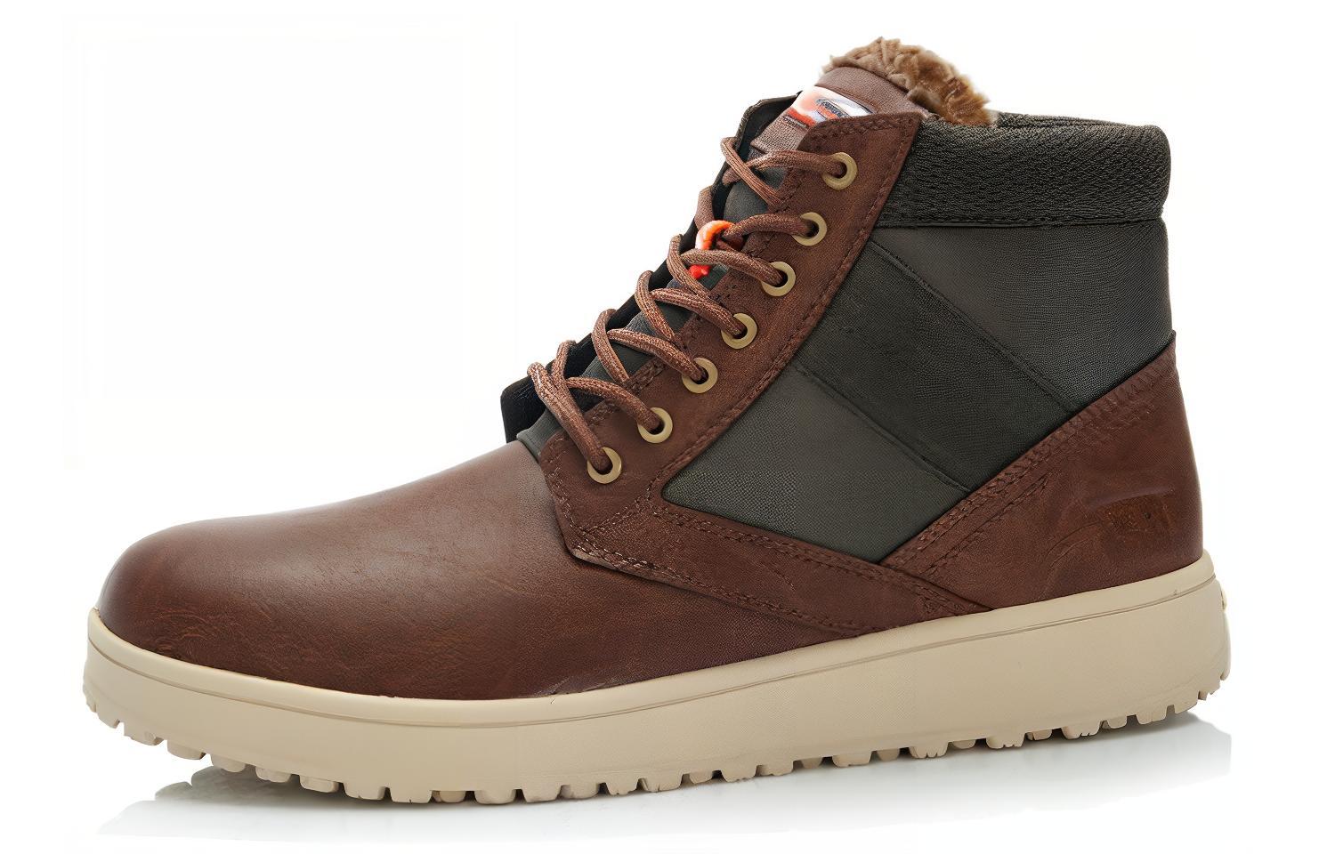 Lookbook Li-Ning Comfort High 'Coklat' ALAJ067-4