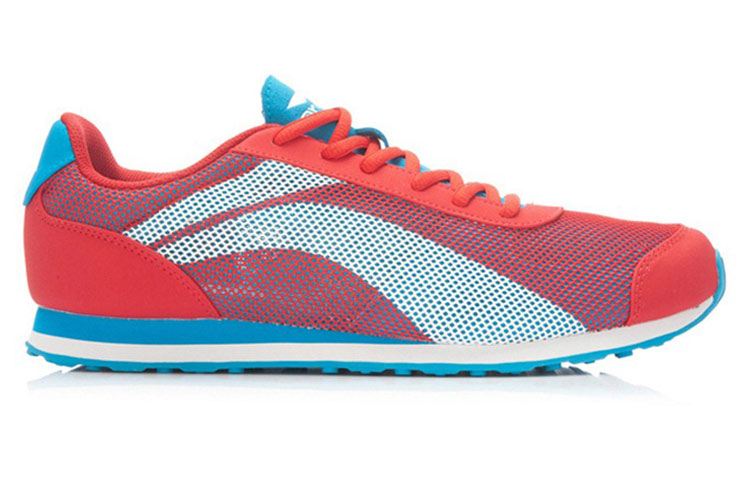 Order Li-Ning Scarpe Running Leggere e Casual ''Rosso Blu Bianco'' ALCK039-3
