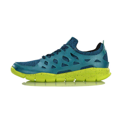 Li-Ning CMFT Lightweight Low-Top Running 'Blue Green'
