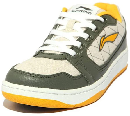 Li-Ning Comfort Low-Top 'Putih Hijau Kuning' Sneakers ALCF139-2 Lookbook Li-Ning Comfort Low-Top 'Putih Hijau Kuning' Sneakers ALCF139-2