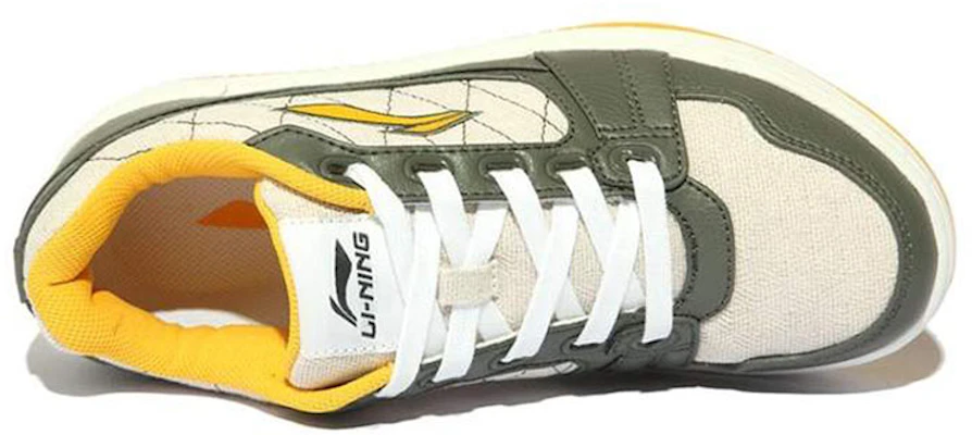 Li-Ning Comfort Low-Top 'Putih Hijau Kuning' Sneakers ALCF139-2 Shop Li-Ning Comfort Low-Top 'Putih Hijau Kuning' Sneakers ALCF139-2