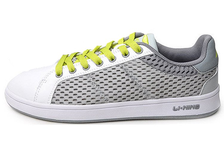 Li-Ning Comfort Low-Top Casual Sneaker 'White Grey' ATCG011-2