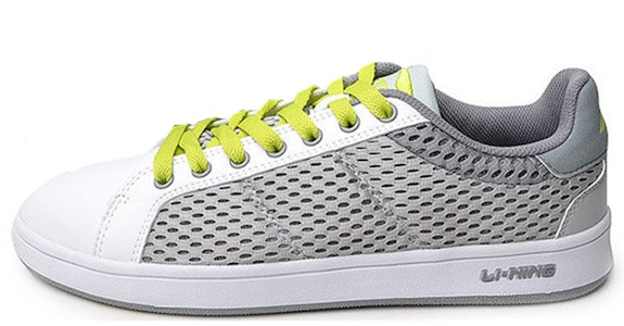 LiNing李寧 舒適透氣 低筒休閒板鞋 白灰 Buy LiNing李寧 舒適透氣 低筒休閒板鞋 白灰
