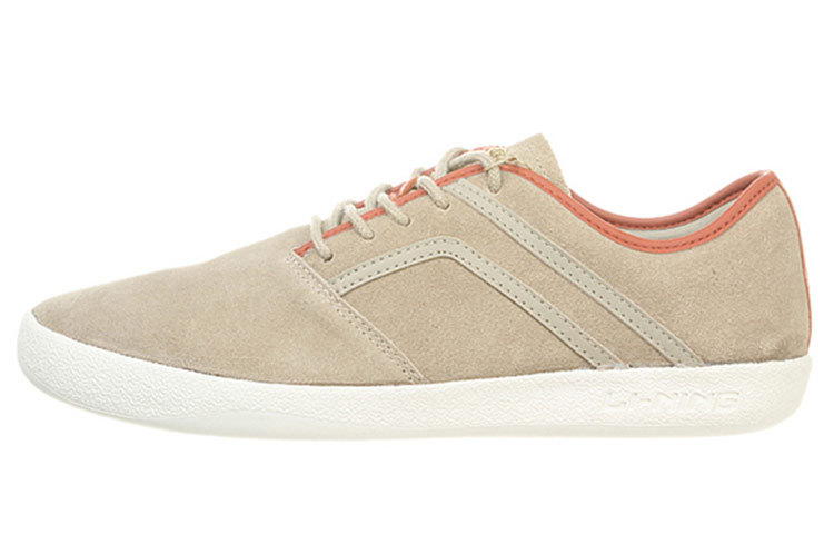 Li-Ning Comfort Low-Top Casual Sneakers 'White Grey' ACEG027-2