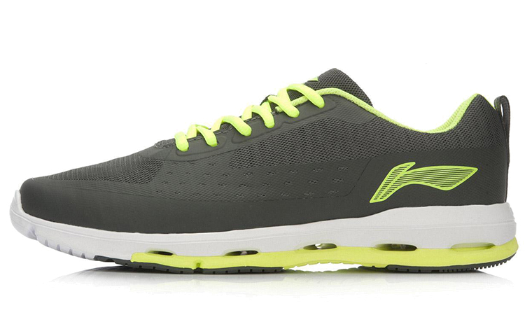 Li-Ning Comfort Low-Top Running 'Grey Green White' ACGL059-1
